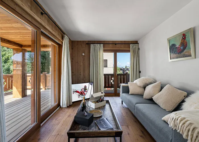 Superbe A Le Praz, Proche Des Pistes, Avec Parking Et Wifi - Fr-1-568-5 شقة *